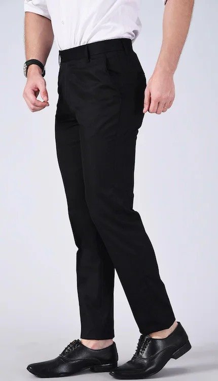 Blue 50 Man's regular black formal  Pent